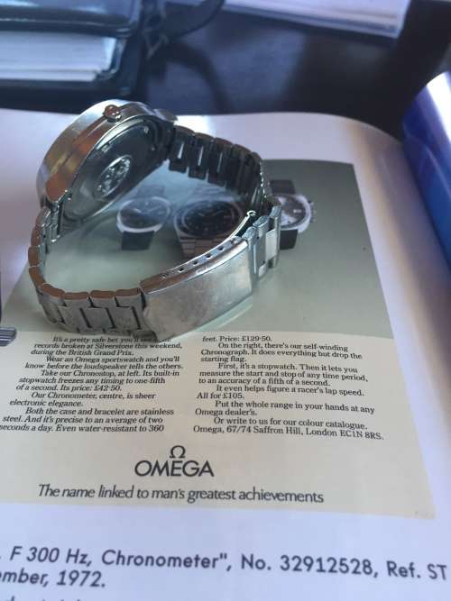 Vintage Omega Seamaster Electronic f300 Hz