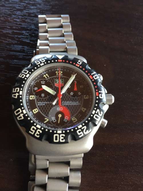 Vintage Tag Heuer F1 Chronograph