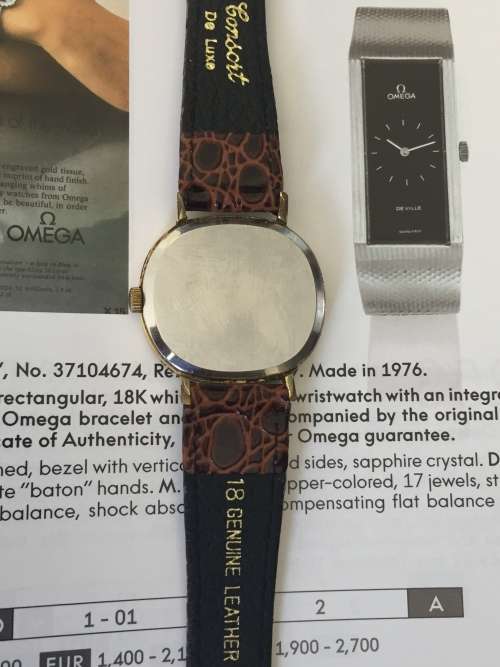 Omega DeVille Ladies Wa