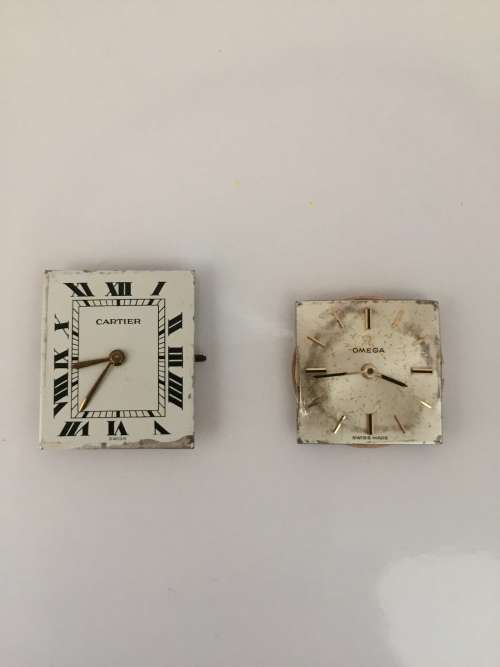 Cartier and Omega Movements