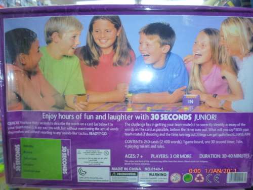 30 seconds board games