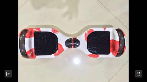 6.5" HOVERBOARD, TWO WHEEL BALANCING  WITH LED LIGHTS, AND BLUETOOTH