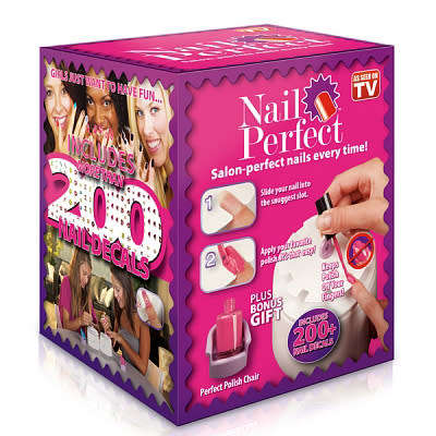 NAIL PERFECT- Includes 200 Free Decals
