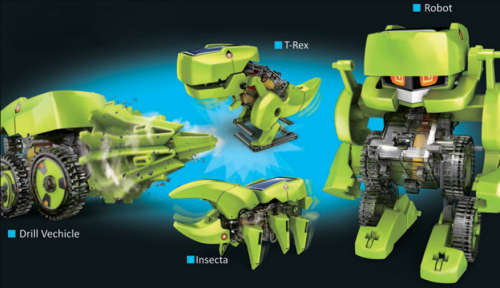 T4 Transforming Solar Robot