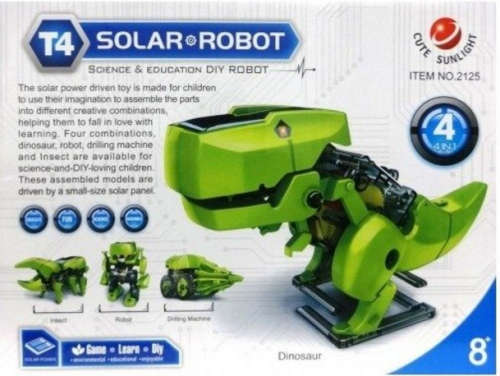 T4 Transforming Solar Robot