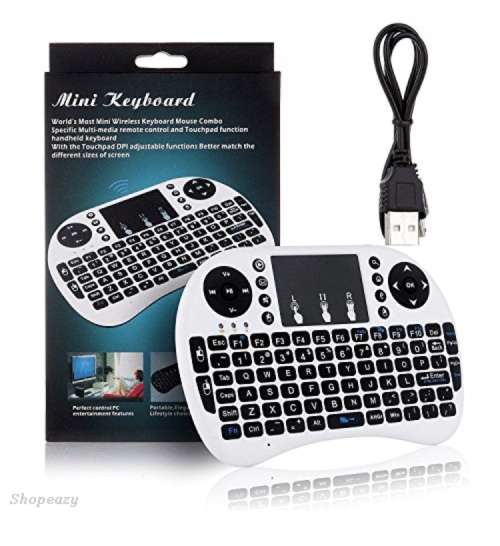 Mini Wireless Keyboard Mouse Combo