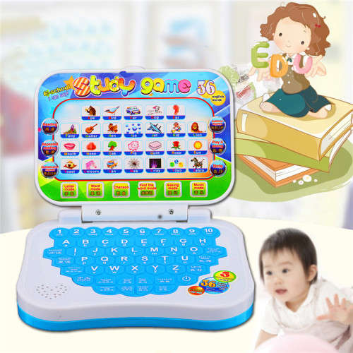 Foldable Baby Kid Toddler Educational Study Game Computer Toy Learning Machine