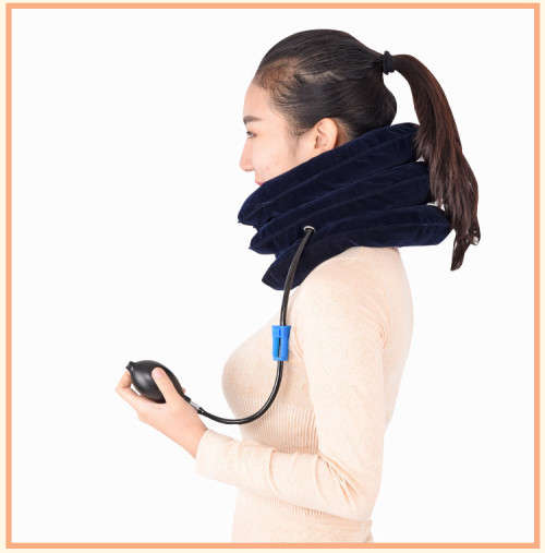 Air Cervical Neck Traction Soft Brace for Headache Head Back Shoulder Neck Pain