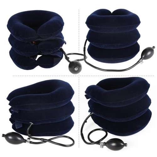 Air Cervical Neck Traction Soft Brace for Headache Head Back Shoulder Neck Pain