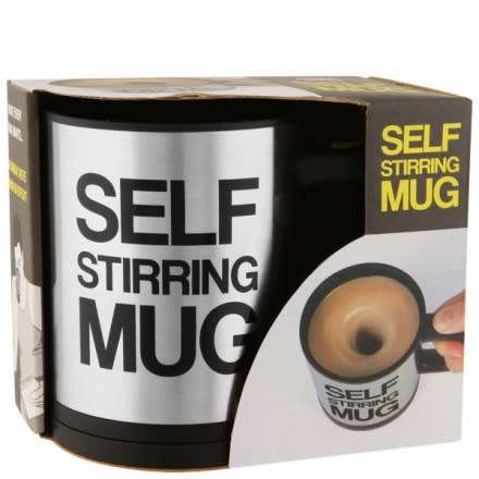 Automatic Stainless Steel Self Stirring Mug