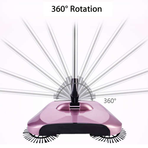 Magic Automatic Hand Push Sweeper Household Broom Cleaning Without Electricity