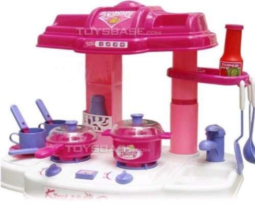 Little Girls Dream Kitchen Play Set