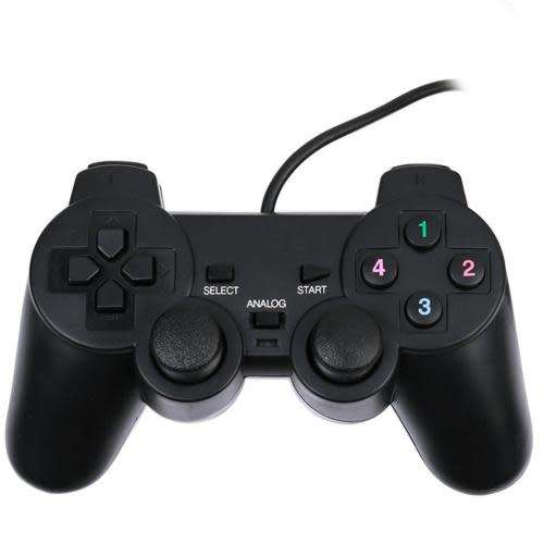 PC Wired USB 2.0 Gamepad Game Controller Joypad Joystick for Computer Laptop New