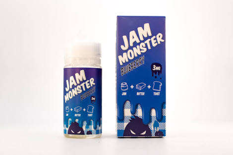 JAM MONSTER E LIQUID VAPE JUICE 100ML 3MG