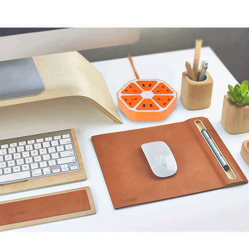 4 USB Hexagon Power Socket Extension