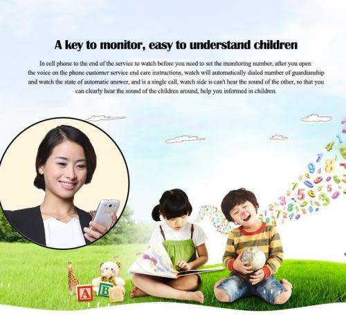 Smart Children Kid Safe GPS Tracker Watch Wrist watch SOS Anti-Lost for Children