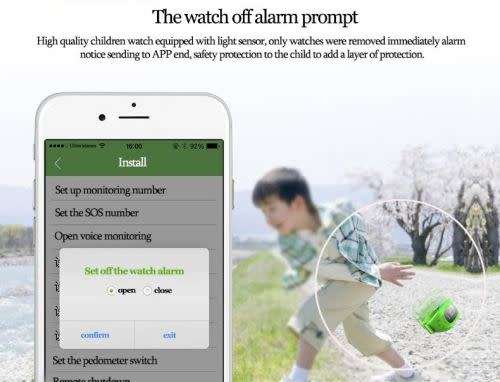 Smart Children Kid Safe GPS Tracker Watch Wrist watch SOS Anti-Lost for Children