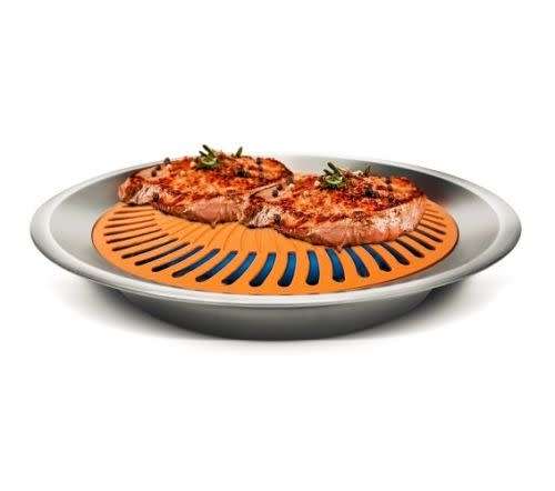 Gotham Steel Nonstick Smokeless Indoor Stove Top Grill BBQ- Healthy Living- NEW!