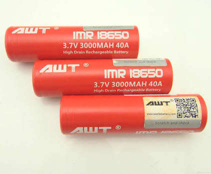 VAPE RECHARGEABLE 18650 BATTERIES. Brand New.