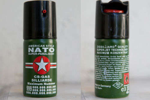 60ML PEPPER SPRAY CANISTERS