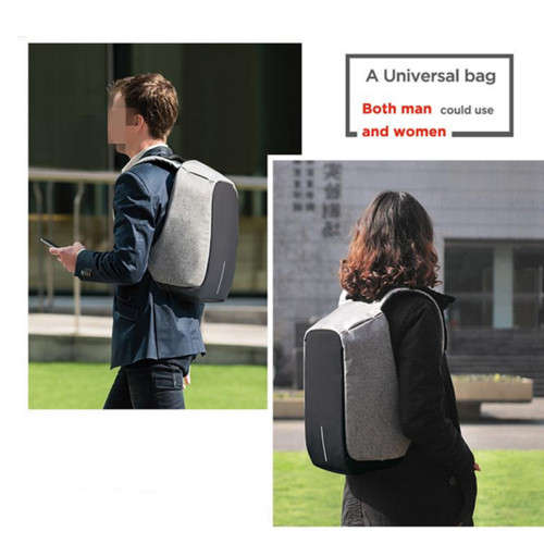 Anti Theft Laptop Notebook Backpack Bag Travel Bag With External USB Charging Port