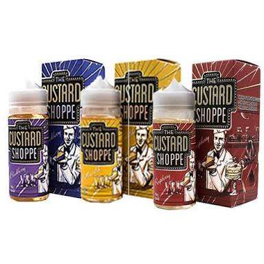 THE CUSTARD SHOPPE VAPE JUICE 100ML WITH 3MG