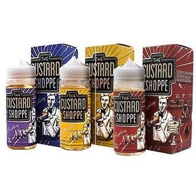 THE CUSTARD SHOPPE VAPE JUICE 100ML WITH 3MG