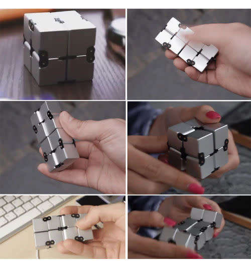 Special--Fashion Infinity Cube For Stress Fidget Anti Anxiety Stress Funny EDC Toy
