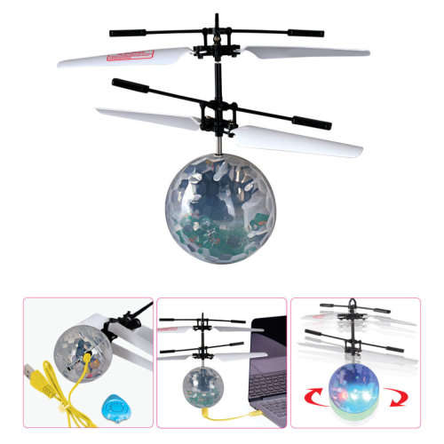 Flying Disco Ball Helicopter