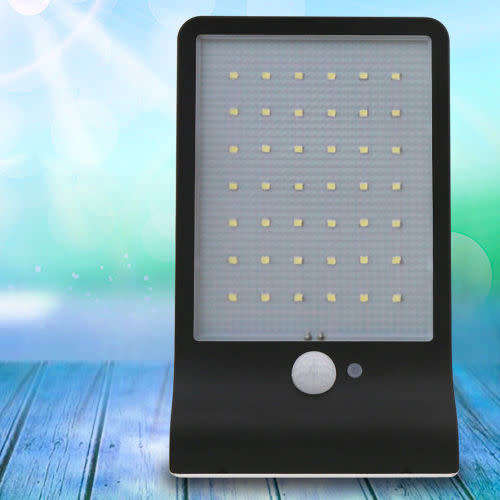 20W 42 LED Solar Power Outdoor Motion Sensor Garden Security Wall Lamp Light