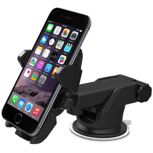 Car Holder Mount Bracket Long Neck One-touch Telescopic Arm For Universal Phone