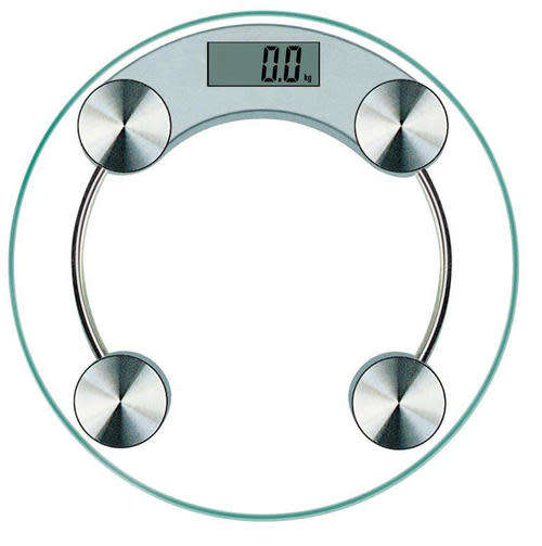 Round Digital Personal Bathroom Scale