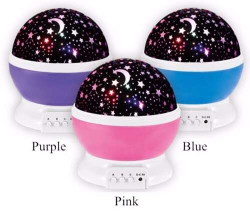 Rotating Star Master Night Light