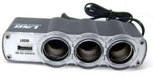 IN-CAR USB & TRIPPLE SOCKET