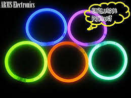 GLOW PODS 8" GLOW WRIST BANDS