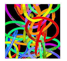 GLOW PODS 8" GLOW WRIST BANDS