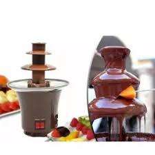 3 Layers Mini Chocolate Fountains Fondue Waterfall Maker