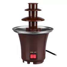 3 Layers Mini Chocolate Fountains Fondue Waterfall Maker