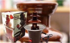 3 Layers Mini Chocolate Fountains Fondue Waterfall Maker