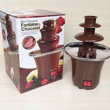 3 Layers Mini Chocolate Fountains Fondue Waterfall Maker