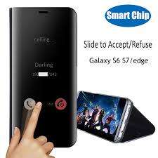 CLEAR VIEW STANDING CELL PHONE COVER (KKHE)