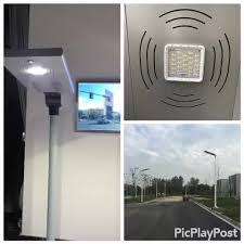 All In One Integrated Solar Street Light Ip65 20W Led Chip Solar Power Street Light