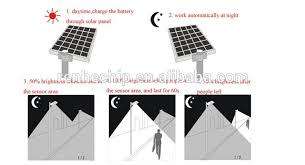 All In One Integrated Solar Street Light Ip65 20W Led Chip Solar Power Street Light