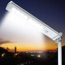 60W Solar Street Light SMD LED Outdoor Garden Pathway Parking Lot Light IP65(KKCKE)