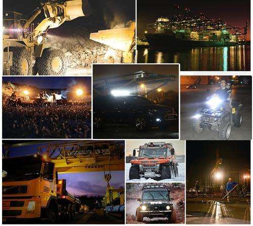 27W Spot Beam LED Work Light Bar Offroad Driving Lamp UTE ATV 4WD 12V/24