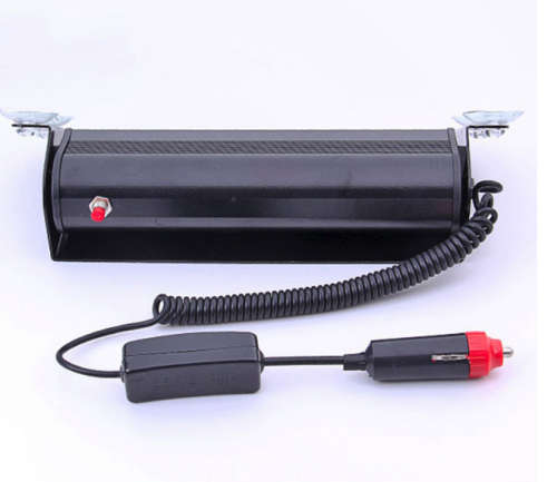 8 LED Strobe White Amber Emergency Vehicle Car Flash Light Warning Dash 3 Modes