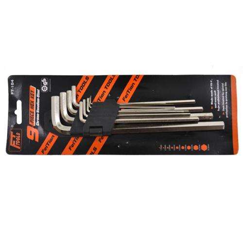 Uxcell Ball End Hex Key Wrench (9 Piece) (KKBL)