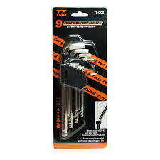 Uxcell Ball End Hex Key Wrench (9 Piece) (KKBL)