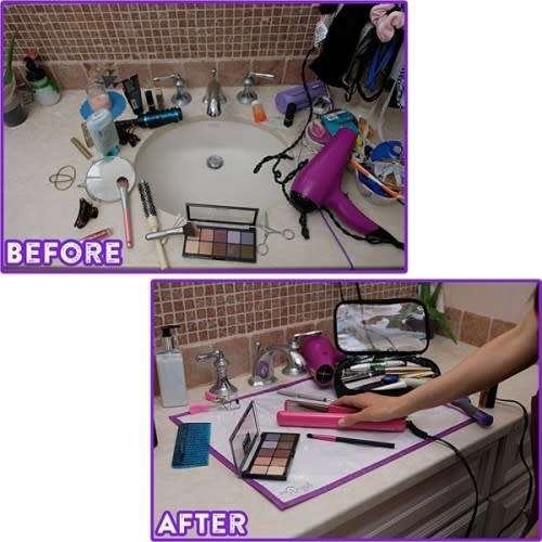 Sink Angel Stick-On Bathroom Sink Mat (KKAK)