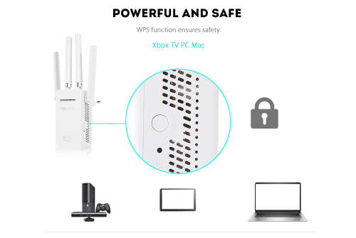 PIX - LINK LV - WR09 WiFi Range Extender Wireless Router Repeater AP (KKLEE)